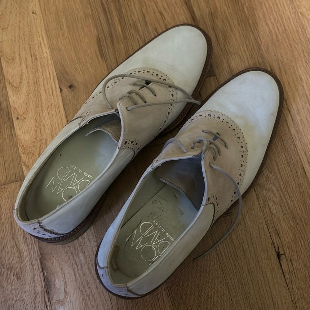 Creamy suede made in Italy shoes 8.5 medium width